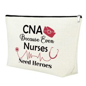 cna gift certified nursing assistant gifts makeup cosmetic bag gifts for cna cna week gifts medical student appreciation gift for women thank you gift retirement birthday gift travel makeup pouch