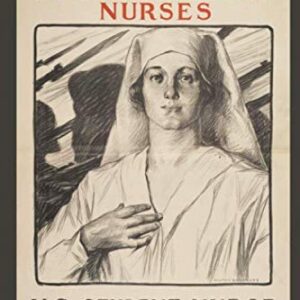 Vintage Nursing Student Nurse Composition Notebook 6 x 9 inch 100 College Ruled Pages Journal Diary Gift LPN RN CNA School