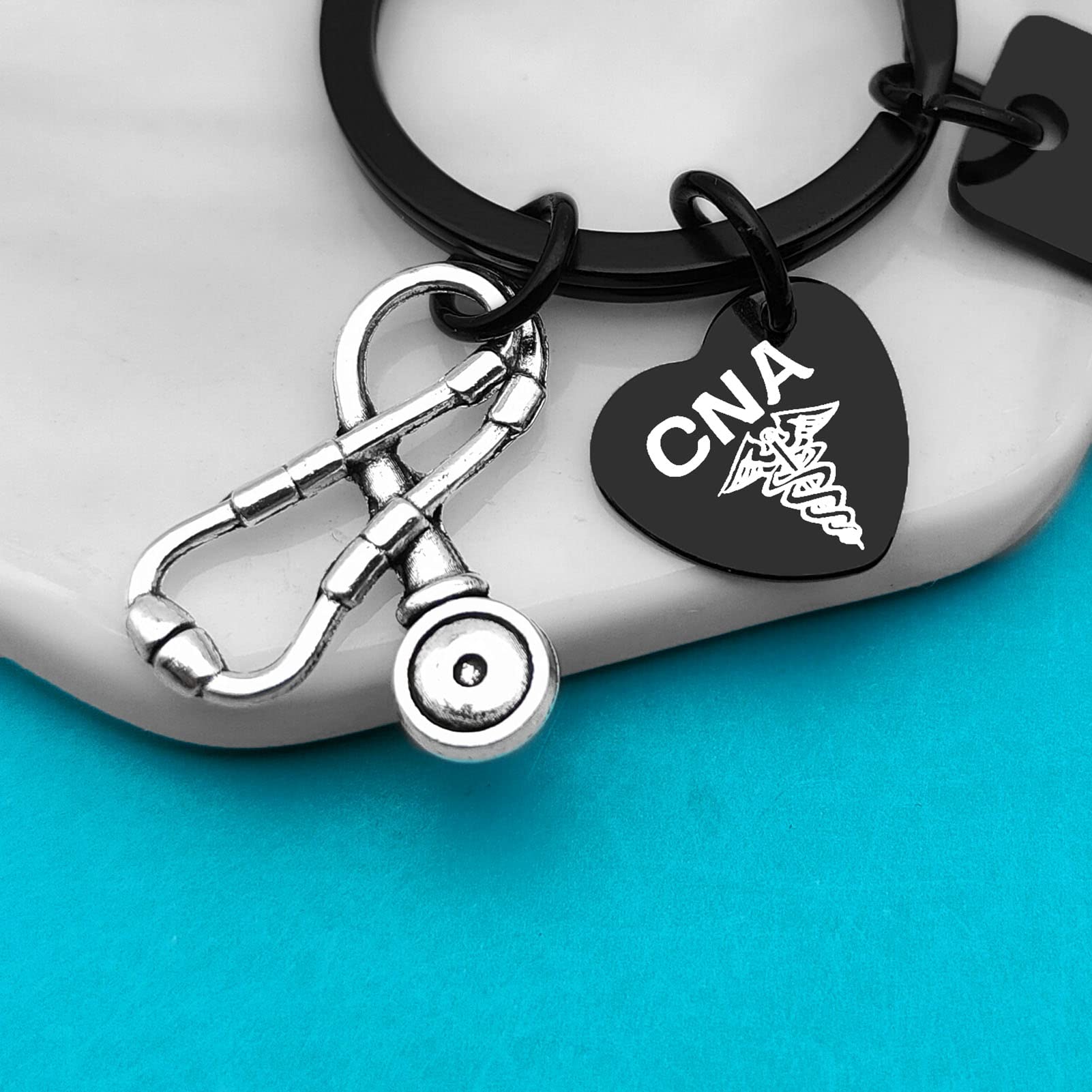 for CNA Gifts Keychain Certified Nursing Assistant Gifts A Truly Great CNA is Hard to Find Keychain Christmas Birthday Retirement Leaving Gifts Nurse Week Gifts CNA Appreciation Gifts