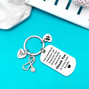 Xiahuyu CNA Gifts Keychain Certified Nursing Assistant Gifts CNA Employee Appreciation Gifts CNA Week Gifts Christmas Birthday Leaving Retirement Thank You Gifts for CNA Nurse