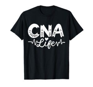 cna certified nursing assistant cna life t-shirt