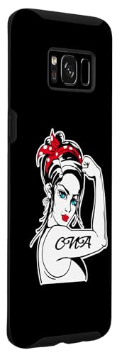 Galaxy S8 Female CNA Rosie The Riveter Pin Up Girl Cna Case