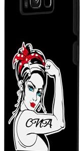 Galaxy S8 Female CNA Rosie The Riveter Pin Up Girl Cna Case