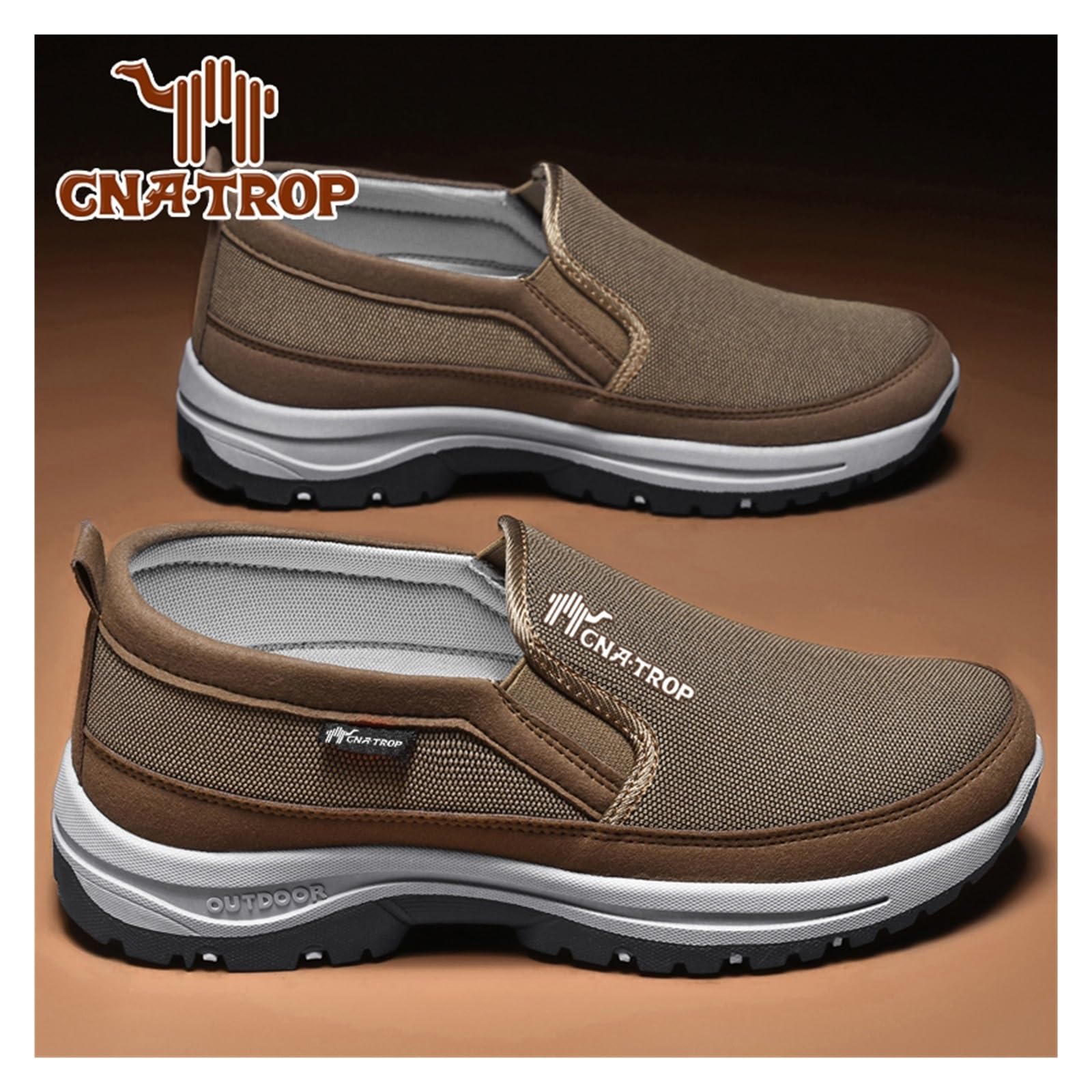 Cna Trop Orthopedic Shoes for Men, Fosterry Mens Slip On Shoes, Zapatos Ortopédicos Para Hombre, Sketchers Columbia Shoes Men，Merrell Slip On Shoes for Men, Skechers Slip Ins Brown