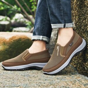 Cna Trop Orthopedic Shoes for Men, Fosterry Mens Slip On Shoes, Zapatos Ortopédicos Para Hombre, Sketchers Columbia Shoes Men，Merrell Slip On Shoes for Men, Skechers Slip Ins Brown