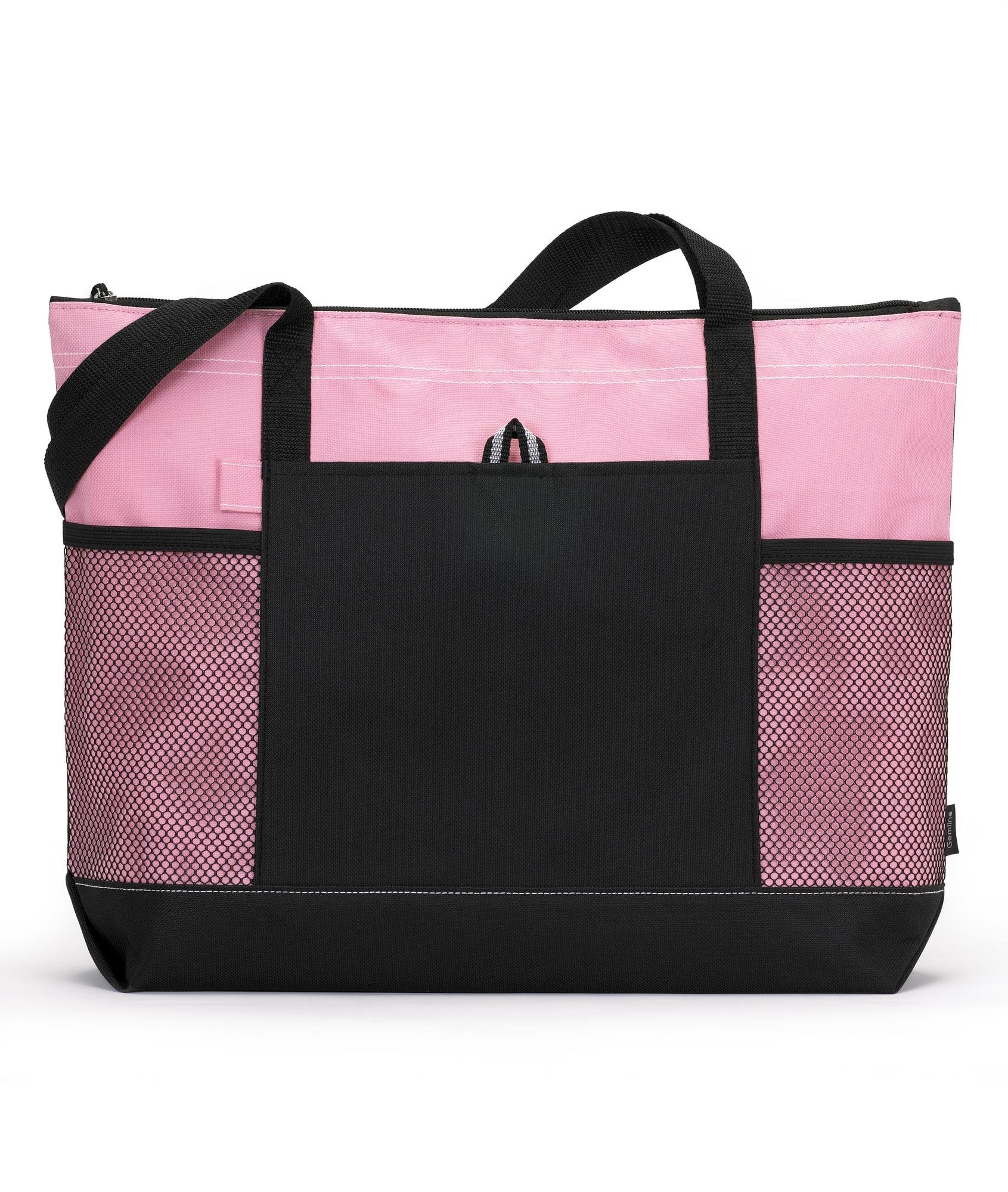 Select Zippered Tote - Pink