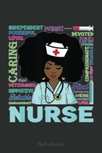 nurse life student rn lpn cna cma - black nurse notebook: funny nursing student nurse composition notebook back to school 6x9 inches 110 college ruled pages journal diary gift lpn rn cna school