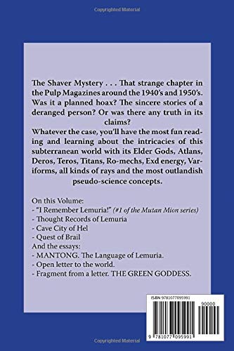 The Shaver Mystery Compendium. Volume 1