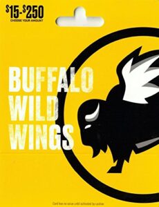 buffalo wild wings gift card