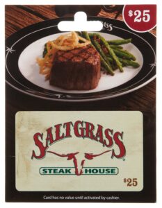 saltgrass steak house gift card $25