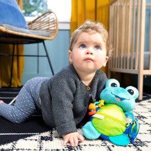 Baby Einstein Ocean Explorers Neptune’s Sensory Sidekick Activity Plush Toy for Ages 0 Months and Up