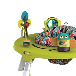 ORIBEL PortaPlay Baby Activity Center: Development focused toys. Foldable, Portable, and Transforms to a Play Table, Unisex (Forest Friends, Green)