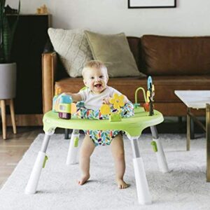 ORIBEL PortaPlay Baby Activity Center: Development focused toys. Foldable, Portable, and Transforms to a Play Table, Unisex (Forest Friends, Green)