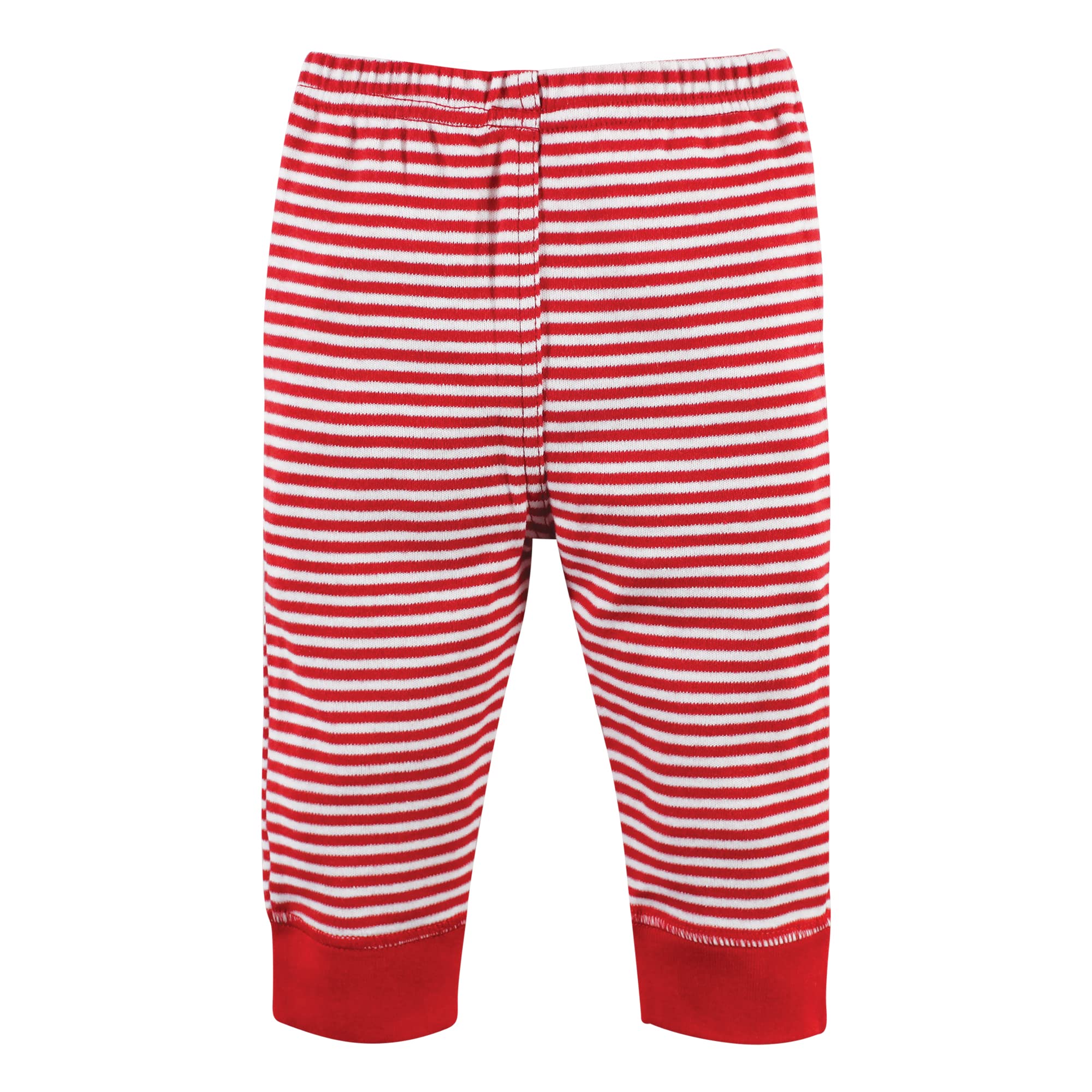 Hudson Baby Unisex Baby Cotton Pants and Leggings, Christmas Forest, 12-18 Months