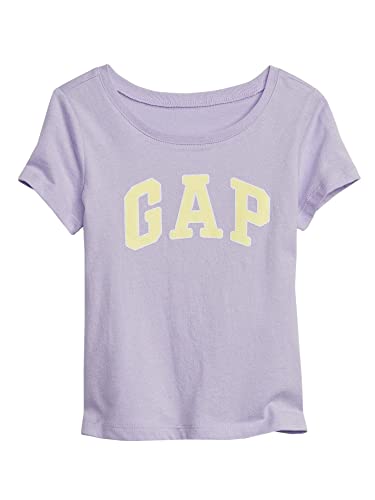 GAP Baby Girls Logo T-Shirt PERFUMED LILAC 0-3M