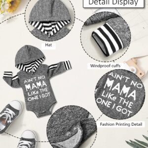 Fommy Baby Boy Clothes 0-3 Months boy clothes Letter Print Hoodies+Little Man Stripe Long Pants 2PCS Infant Boy Outfit Baby Boy Stuff Gifts Clothing Set