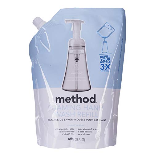 Method Foaming Hand Wash Refill, Sweet Water, 28 Ounce