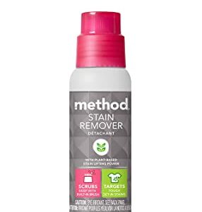 Method Brand Stain Remover, Free + Clear, 6 Ounce, (2 Pack)