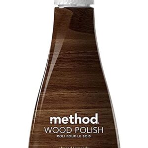 Method Stainless Steel Cleaner + Polish 14 oz. & Method Wood Polish, 14 oz. Bundle