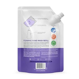 Method Foaming Hand Wash Refill, French Lavender, 28 oz, 6 pack, Packaging May Vary