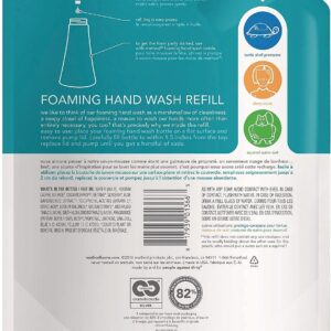 Method Foaming Hand Soap, Refill, Waterfall, Biodegradable Formula, 28 oz, (Pack of 1)