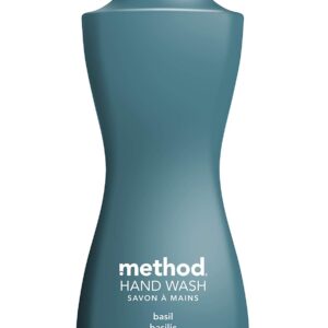 Method Gel Hand Wash, Basil, Biodegradable Formula, 11.5 Fl Oz (Pack of 1)