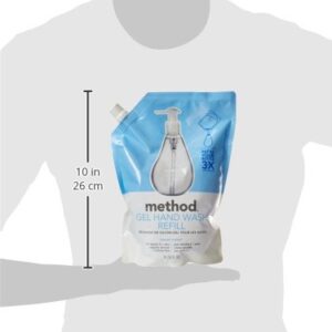 Method Gel Hand Soap Refill, Sweet Water, 34 oz, 1 pack, Packaging May Vary