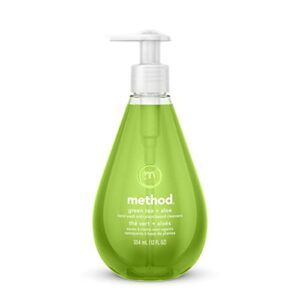 method gel hand wash, green tea + aloe, 12 oz, 1 pack, packaging may vary