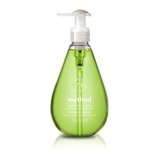 Method Gel Hand Wash, Green Tea + Aloe, 12 oz, 1 pack, Packaging May Vary