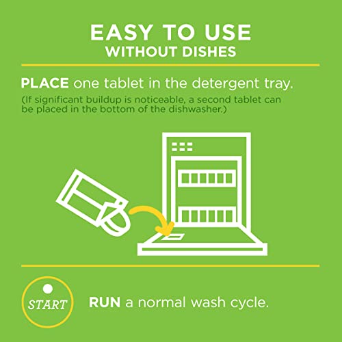 Affresh Dishwasher Cleaner, 12 Month Supply, Helps Remove Limescale and Odor-Causing Residue