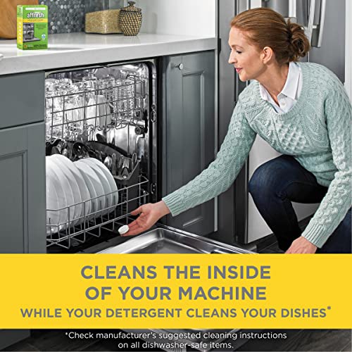 Affresh Dishwasher Cleaner, 12 Month Supply, Helps Remove Limescale and Odor-Causing Residue