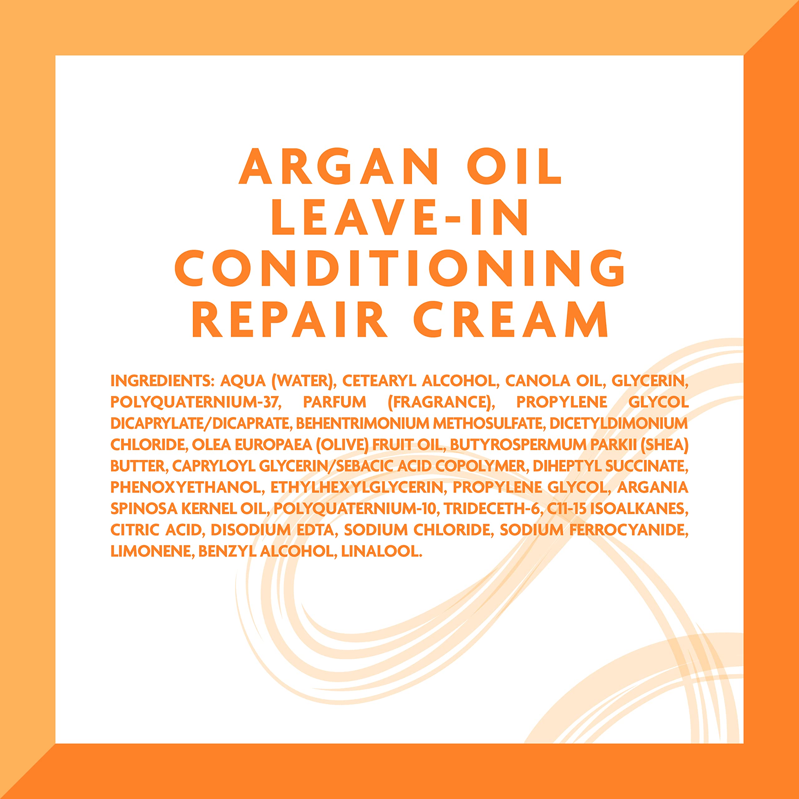 Cantu Leave-In Conditioning Repair Cream with Argan Oil, 16 oz (Packaging May Vary)