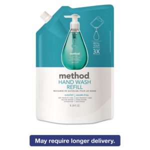 Method Gel Hand Wash Refill Pouch, Waterfall, 34 Ounce