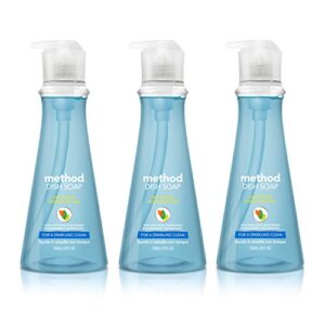 method® dish soap, sea minerals, 18 oz pump bottle (pack of 3)
