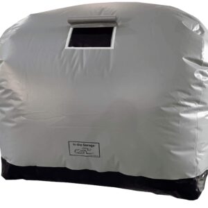 IN THE GARAGE Outdoor Car Cover - Inflatable Car Cover Outdoor, PROTECTS from HAIL - Outdoor Car Bubble, Inflatable Garage - Car Capsule - Car Cocoon, Car Bubble Storage - Car Shield - 16' / 4.9m