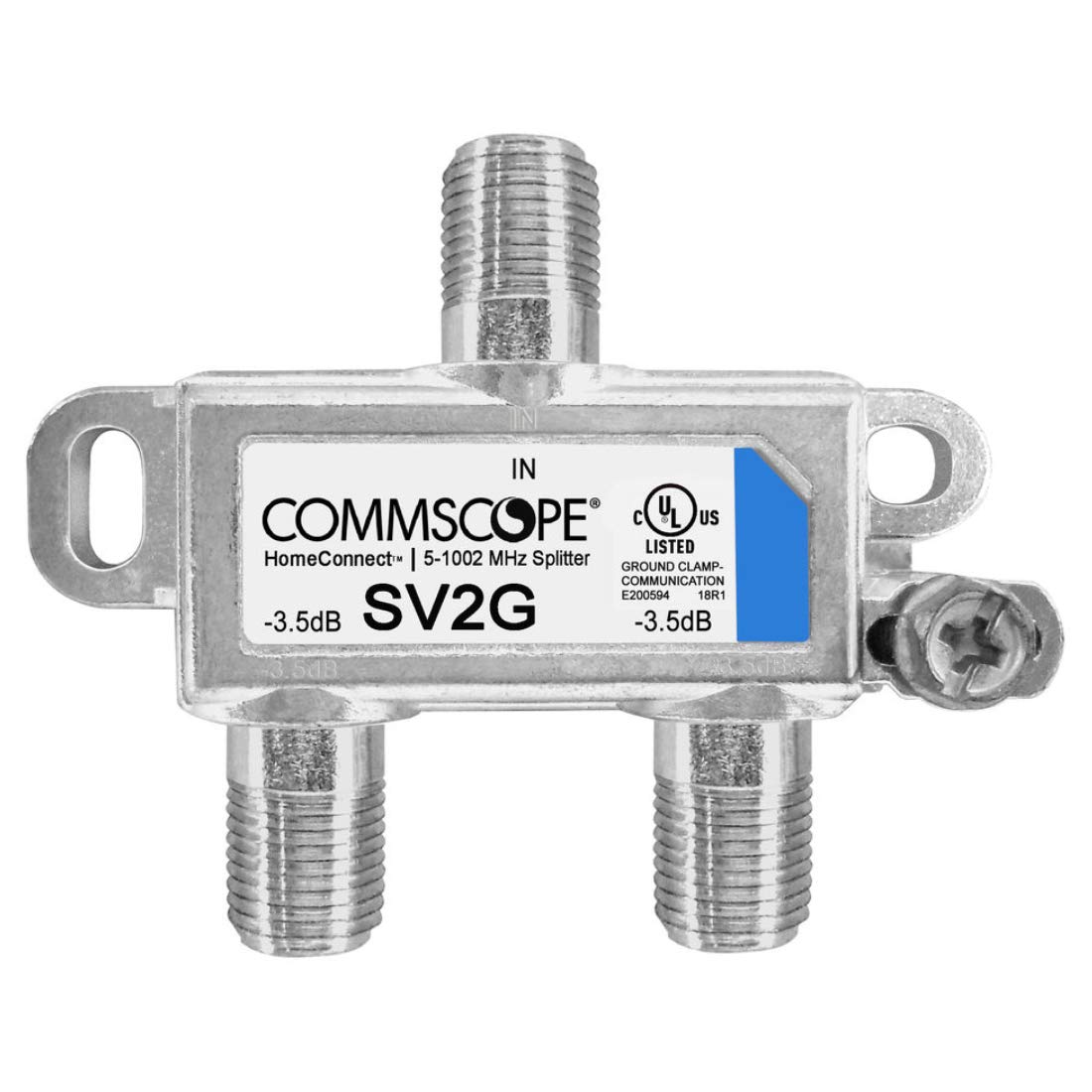 2-Way Digital Coaxial Splitter SV-2G, 5-1002 Mhz (5 Pack)