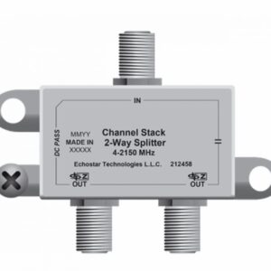 Dish Channel Stack 2-Way Splitter