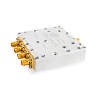 TOJOIN Passive Power Splitter 4 way for SMA Connectors, Coaxial Cable Splitter 2-8GHZ for RF/Microwave Measurements Accessories Splitter Coaxial, Antenna System Corrosion Resistant (PS-4SM-2080)