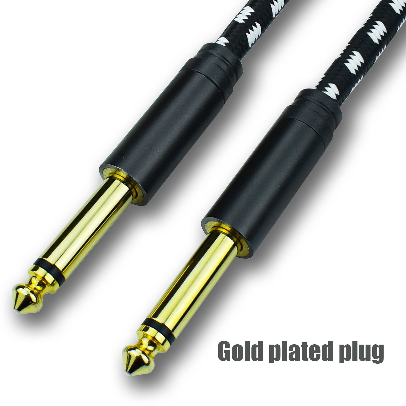 Mugteeve XLR Female to Dual 1/4 Splitter Cable, 3.3Feet Female XLR to Double Quarter Inch TS Mono Breakout Y Cable, Heavy Duty Nylon Braided, OFC Shielded, for Mixer, Studio Monitor, Audio Interface