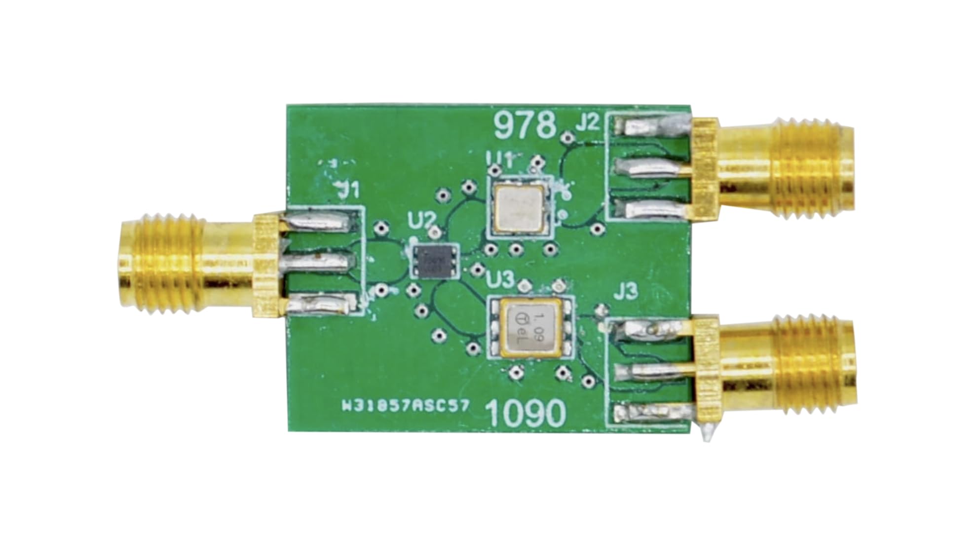 Stratux 1090 MHz + 978 MHz Splitter and Saw Filter