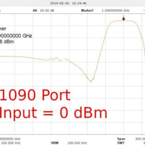 Stratux 1090 MHz + 978 MHz Splitter and Saw Filter