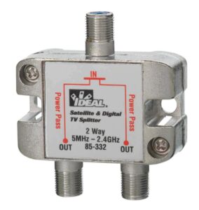 ideal electrical 85-332 2-way digital cable splitter, 2.4 ghz