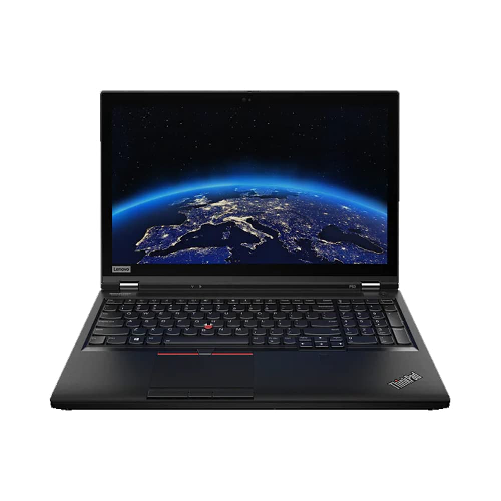 Lenovo ThinkPad P53 15.6" Laptop Core i7-9850H 16GB RAM 512GB Solid State Drive Windows 10 Pro (Renewed)