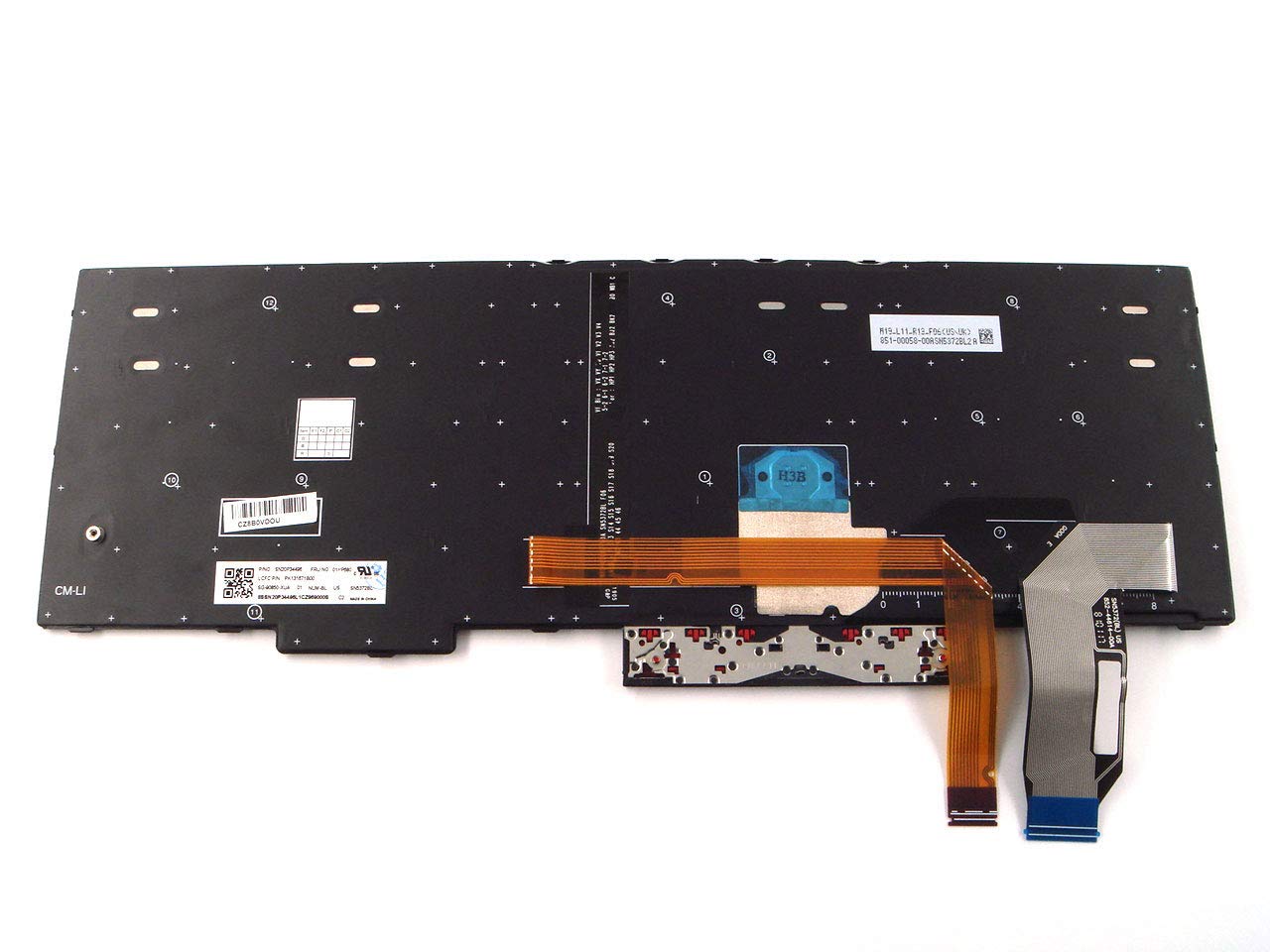 Replacemet Parts for Lenovo ThinkPad P52 P53 P72 P73 15.6 inch US Keyboard Backlit 01YP680 01YP760