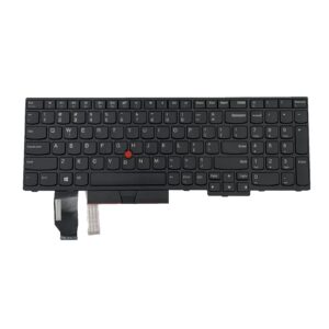 Tiugochr Laptop Replacement US Layout with Pointing Keyboard for Lenovo ThinkPad E580 E585 E590 E595 T580 T590 L580 L590 P52 P72 P53 P53S P73 01YP640 01N729 01YP560 PK131672B00 01YP680