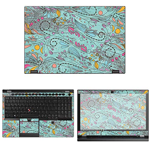 Decalrus - Protective Decal Skin Sticker for Lenovo ThinkPad P53 (15.6" Screen) case Cover wrap LEthnkpd15_P53-219