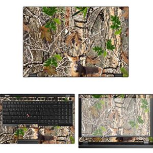 Decalrus - Protective Decal Camo Skin Sticker for Lenovo ThinkPad P53 (15.6" Screen) case Cover wrap LEthnkpd15_P53-217