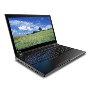 Lenovo ThinkPad P53 Workstation Laptop, NVIDIA Quadro T1000 4GB, Intel Core i7-9850, 16GB RAM, 512GB SSD, 15.6" FHD 1920x1080, Backlit Keyboard, Fingerprint, Windows 10 Pro (Renewed)