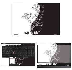 decalrus - protective decal skin sticker for lenovo thinkpad p53 (15.6" screen) case cover wrap lethnkpd15_p53-49