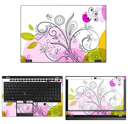 Decalrus - Protective Decal Skin Sticker for Lenovo ThinkPad P53 (15.6" Screen) case Cover wrap LEthnkpd15_P53-159